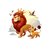 roi lion simba transfert thermocollant impression dtf flex textile