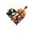 Guitare Chapeau Coeurs Transfert Thermocollant Impression DTF Flex textile