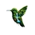 Colibri Nature Cascade Transfert thermocollant impression dtf flex textile