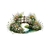 pont bois fleurs transfert thermocollant impression dtf flex textile
