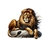 Lion Rocher Magnifique transfert thermocollant impression dtf flex textile