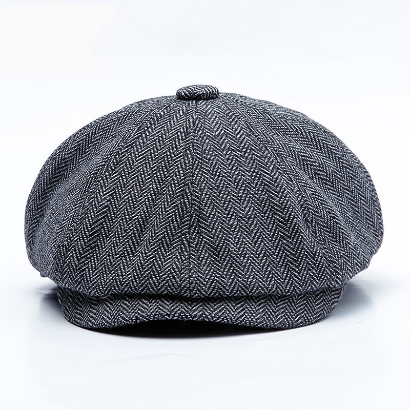 Wuaumx-unisexe-automne-hiver-gavroche-casquettes-hommes-et-femmes-chaud-Tweed-chapeau-octogonal-pour-homme-d