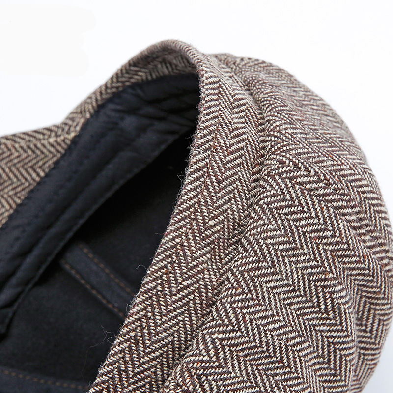Wuaumx-unisexe-automne-hiver-gavroche-casquettes-hommes-et-femmes-chaud-Tweed-chapeau-octogonal-pour-homme-d