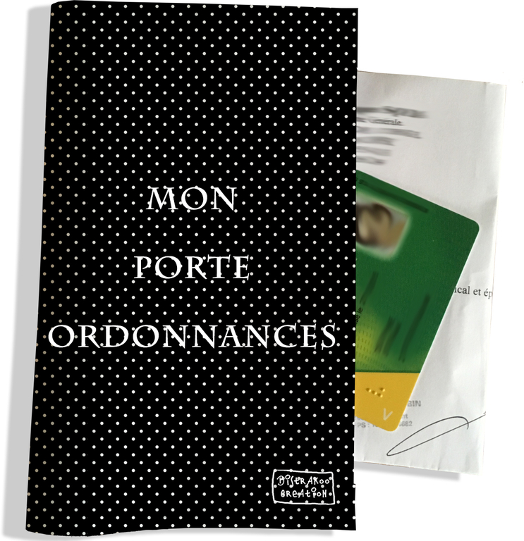 Porte-Ordonnance - Pratique et sécurisé pour un rangement organisé de vos  documents de santé - Rouge Collection Française