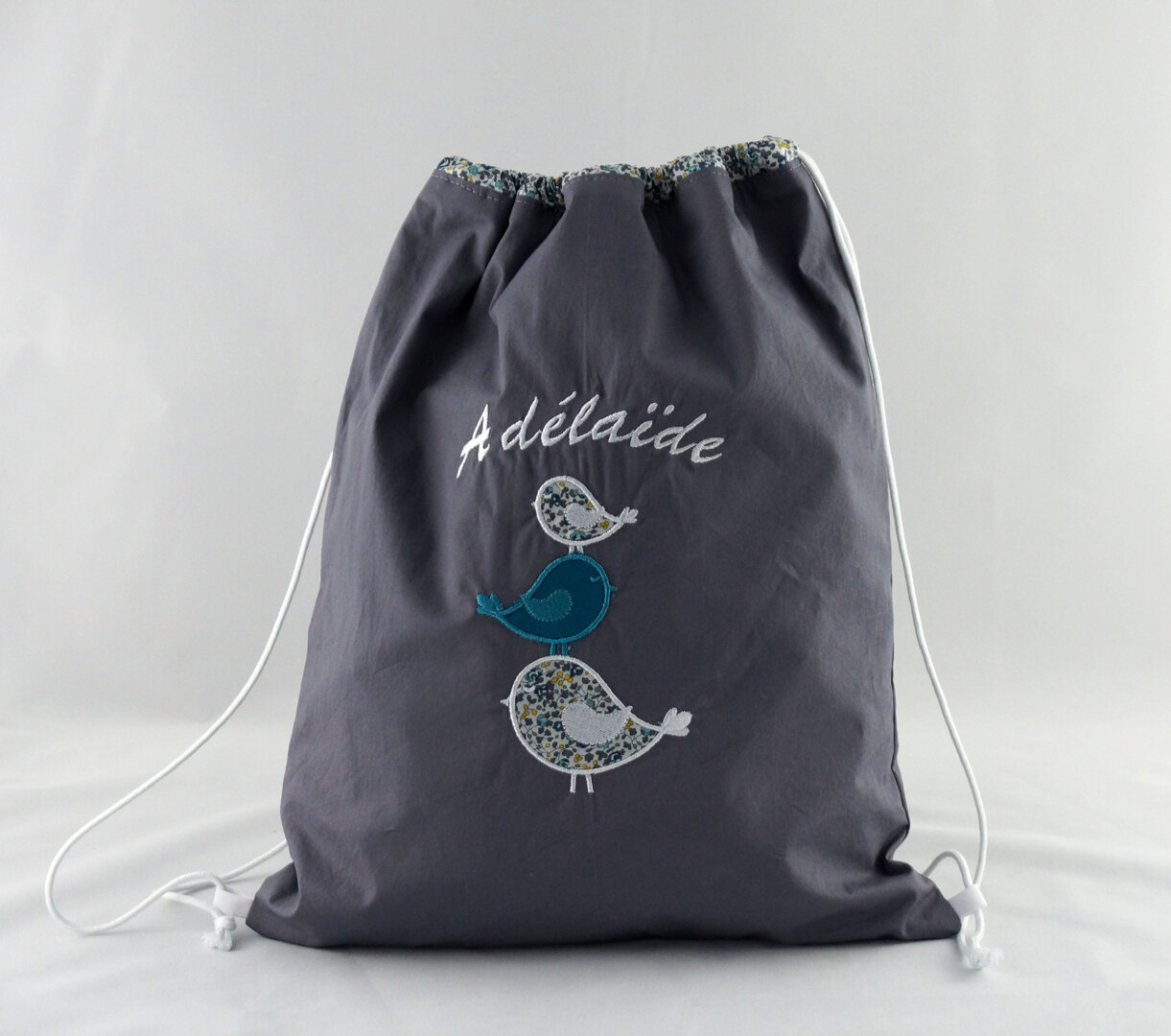 RiToEasysports Sac Fourre-Tout Pour Fille Danse Ballet – Brodé, Léger, Avec Sangle Réglable, Idéal Pour Enfants