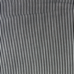 Coton blanc fines rayures noires