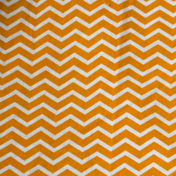 Coton chevrons jaunes