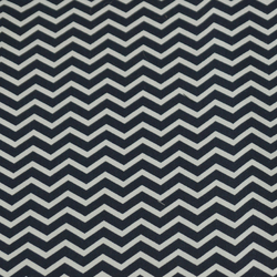 Coton chevrons marines