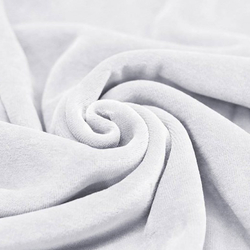 Jersey velours blanc