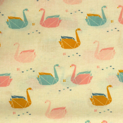 Coton flammands rose origami