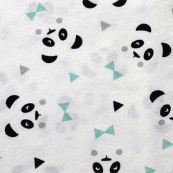 Coton panda mint