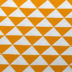 Coton triangles jaunes