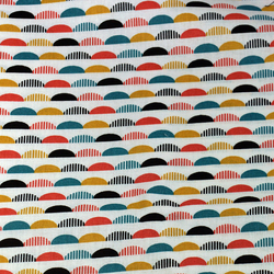 Coton tunnel multicolore