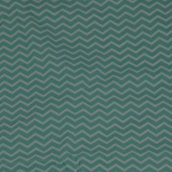 Coton chevrons mint
