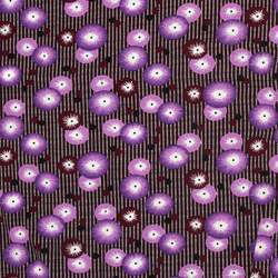Coton coquelicot violet