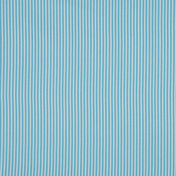 Coton fines rayures bleu ciel
