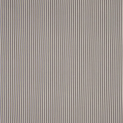 Coton fines rayures taupe