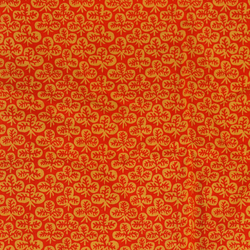 Coton trèfle orange
