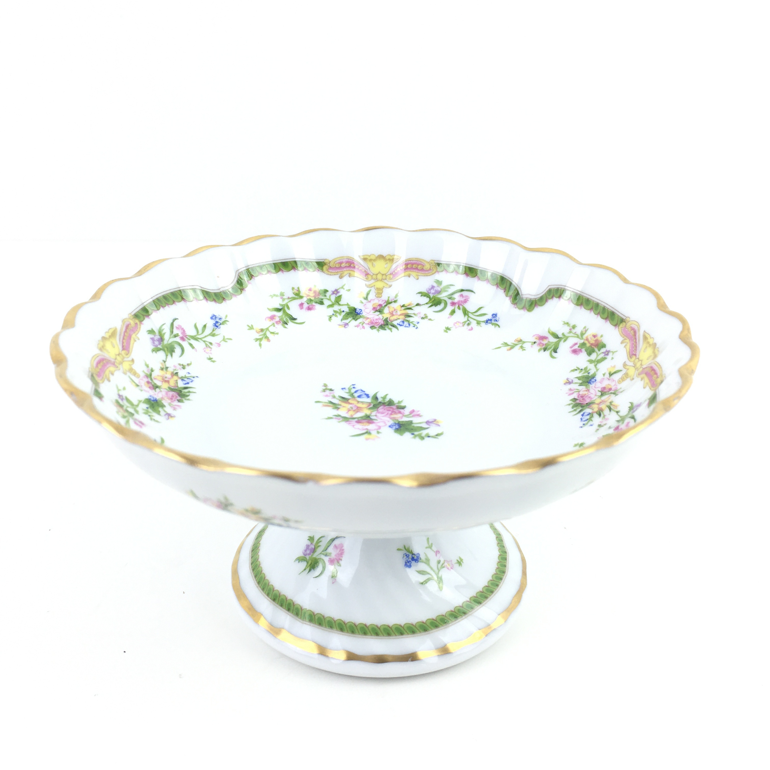 coupe porcelaine fine vintage