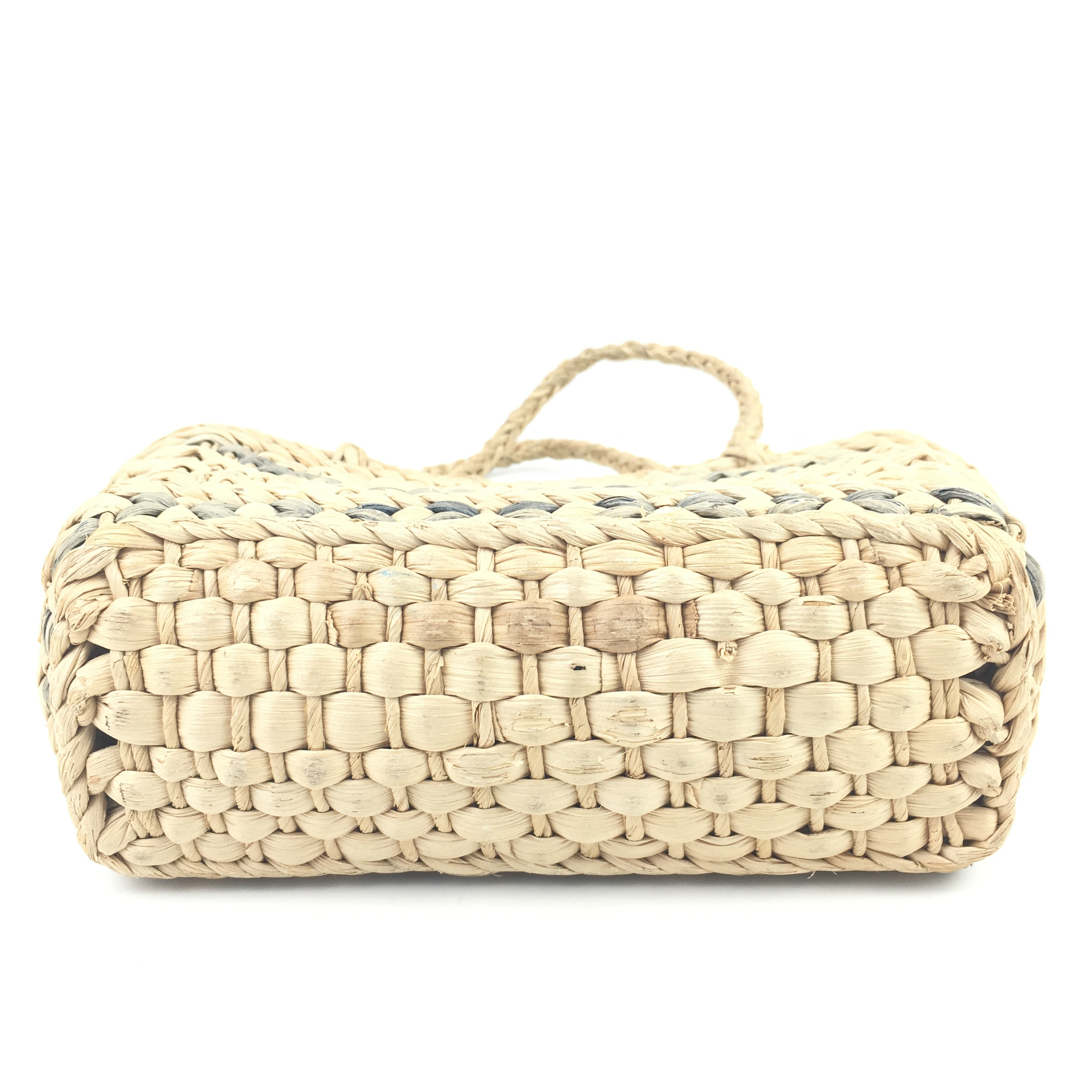 panier osier vintage boutique brocup