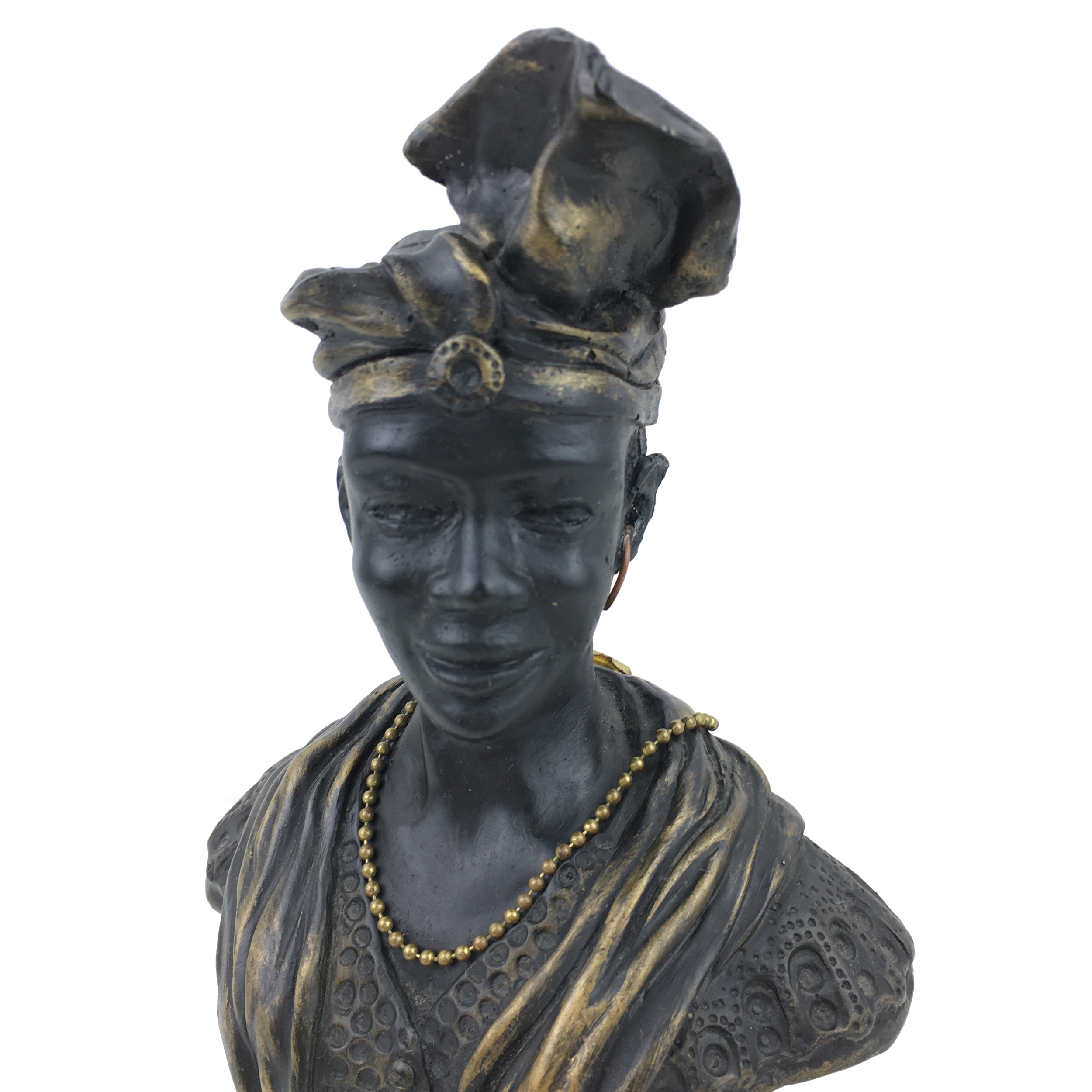 buste femme guadeloupéenne vintage et durable brocup