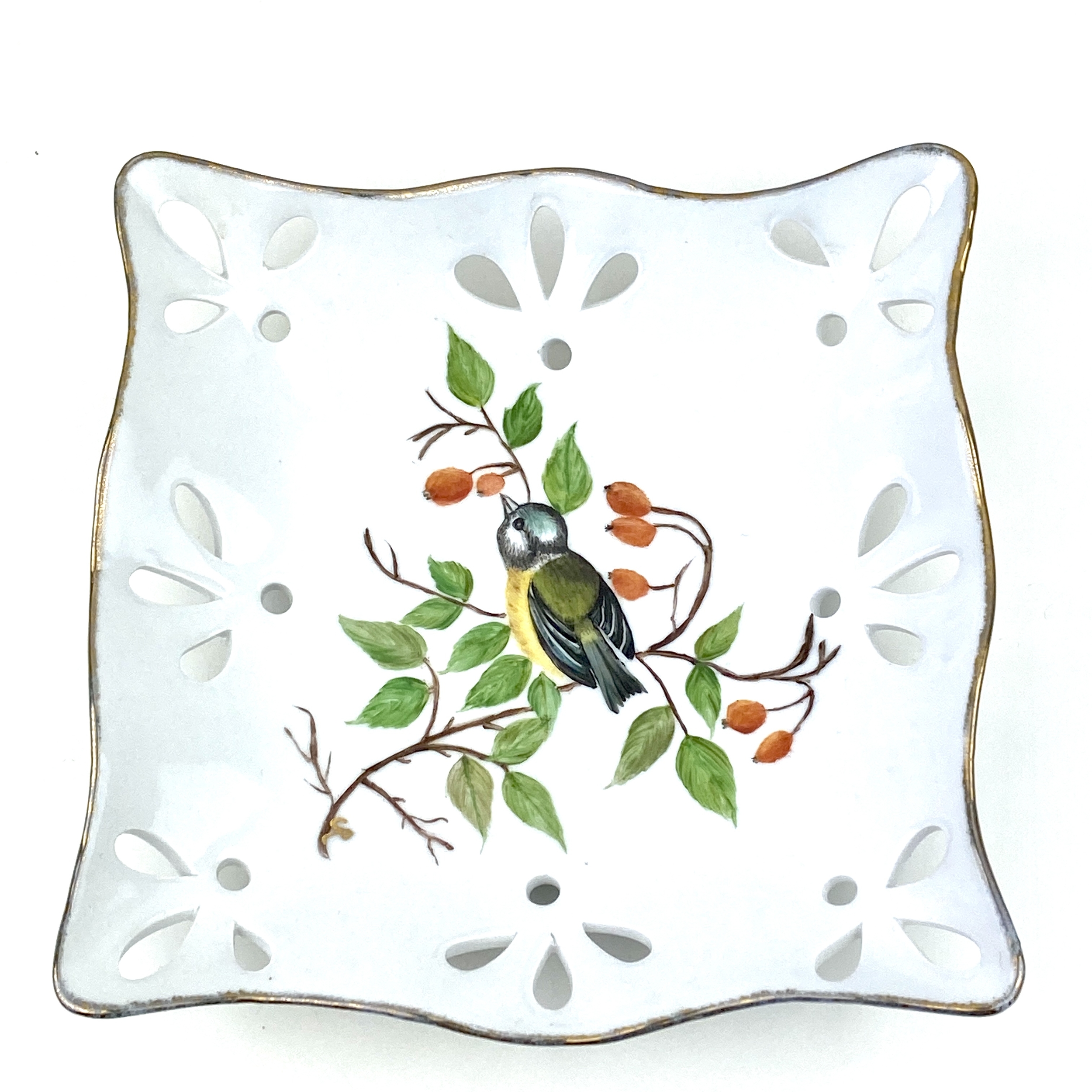 Vide-poche porcelaine vintage et durable boutique broc'up