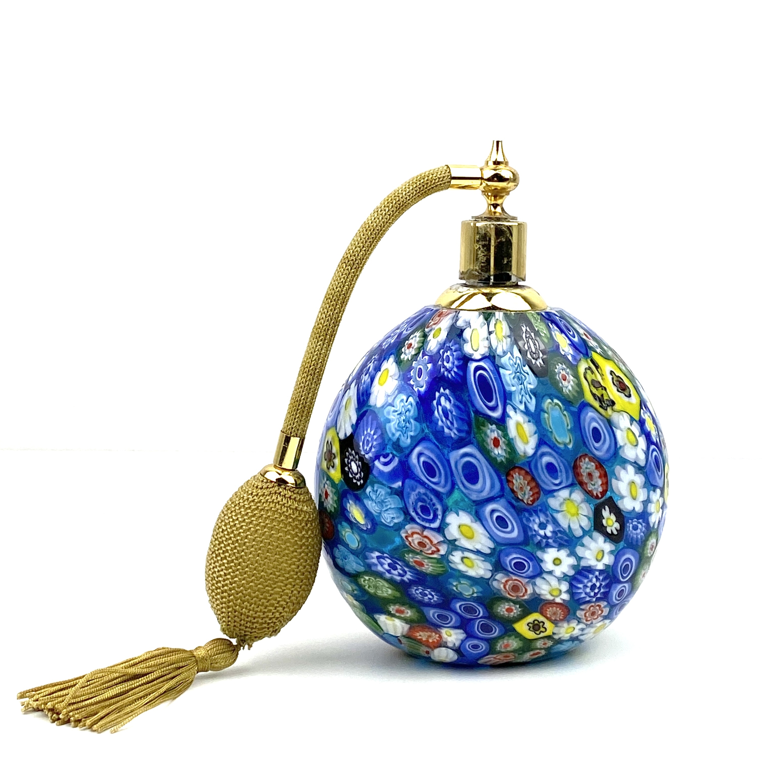 Vaporisateur Murano millefiori vintage et durable boutique brocup