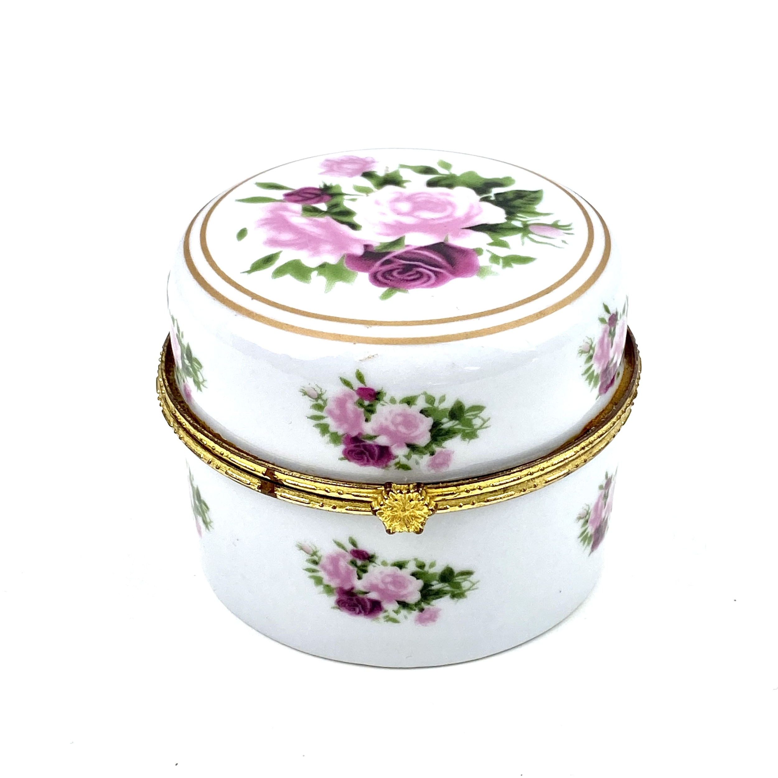 Boîte décorative porcelaine