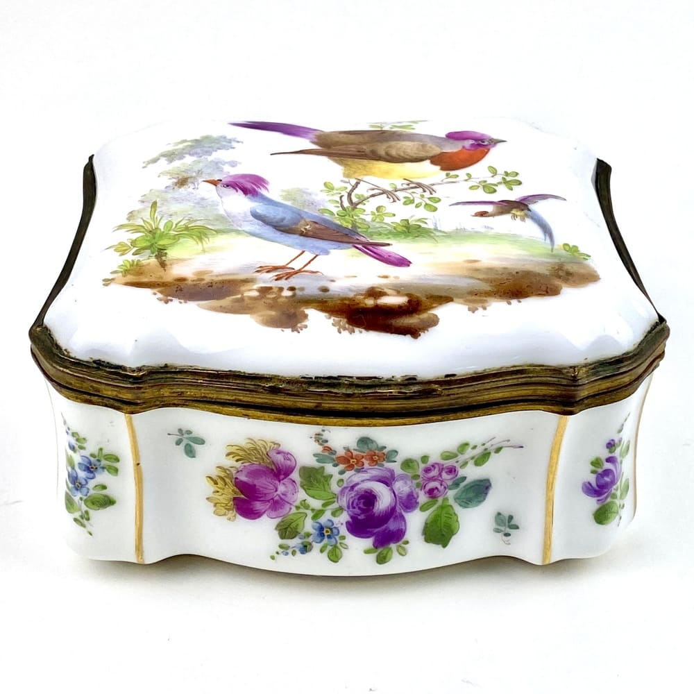 Boîte ancienne porcelaine vintage et durable | Boutique Broc'Up