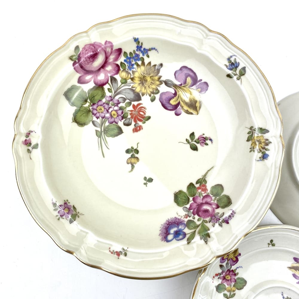 Assiettes creuses et coupelles Bernardaud vintage et durables | Boutique BrocUp