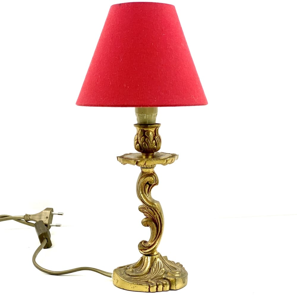 Lampe style Louis XV vintage et durable | Boutique Broc'Up