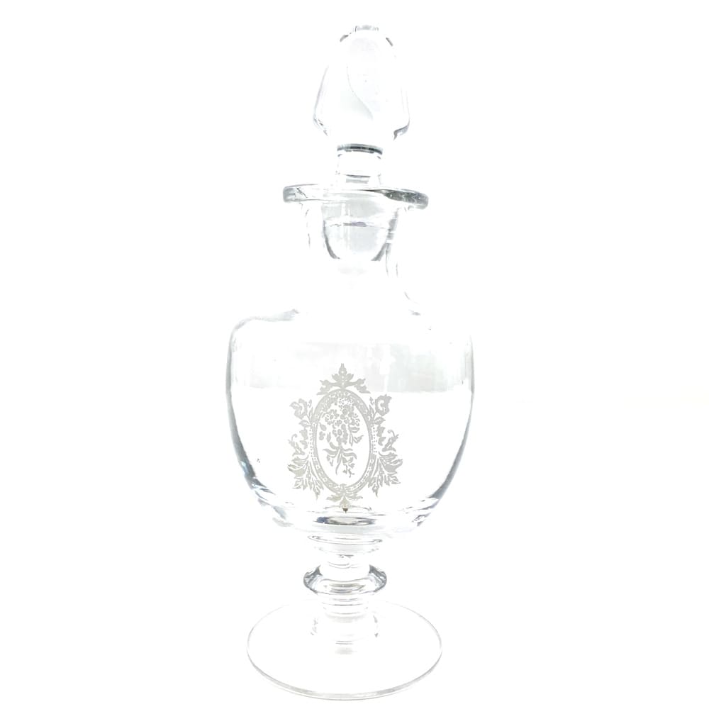 Flacon verre décoré vintage et durable | Boutique Broc'Up