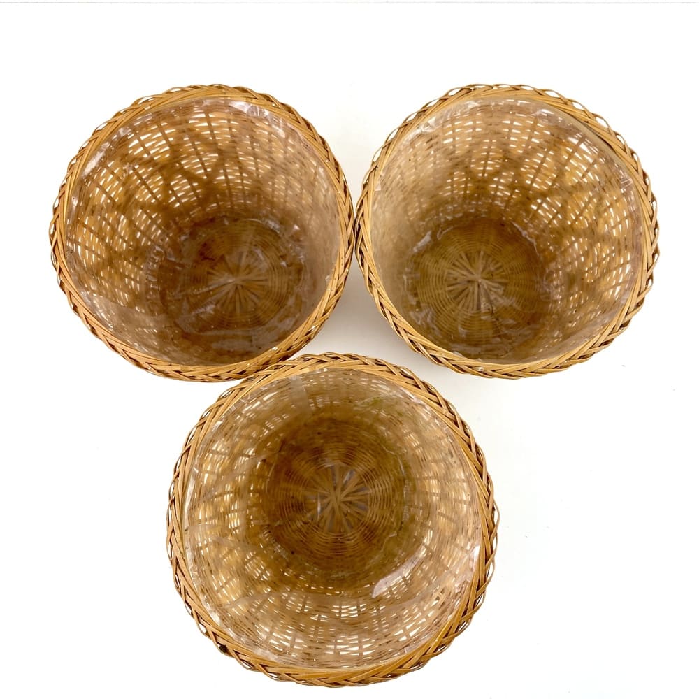 Cache-pots bambou vintage et durables | Boutique BrocUp