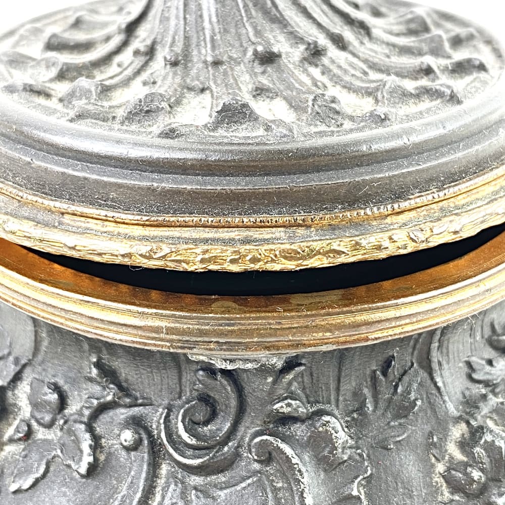 Boîte décorative fonte et bronze vintage et durable | Boutique BrocUp