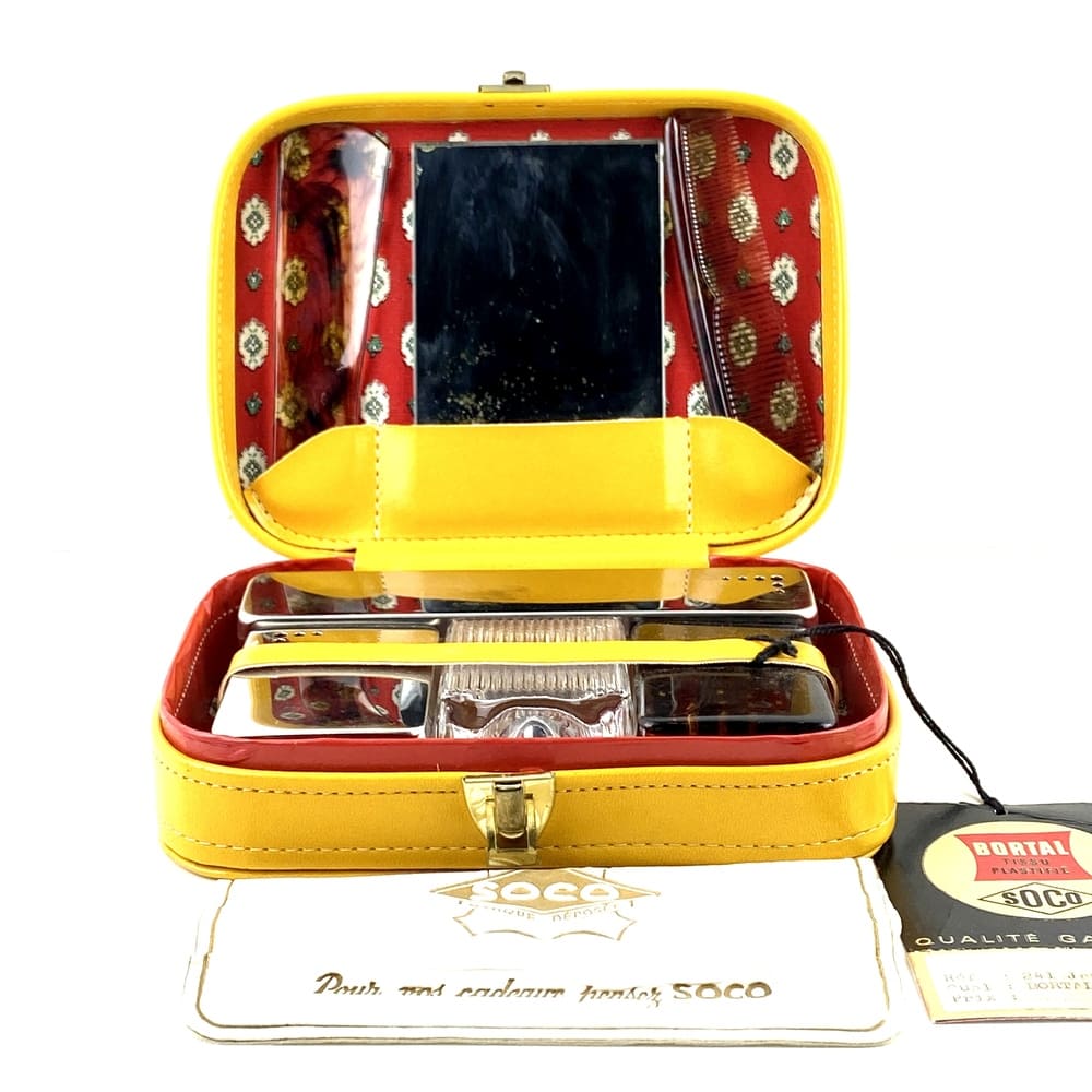 Trousse nécessaire de toilette Soco vintage et durable | Boutique BrocUp