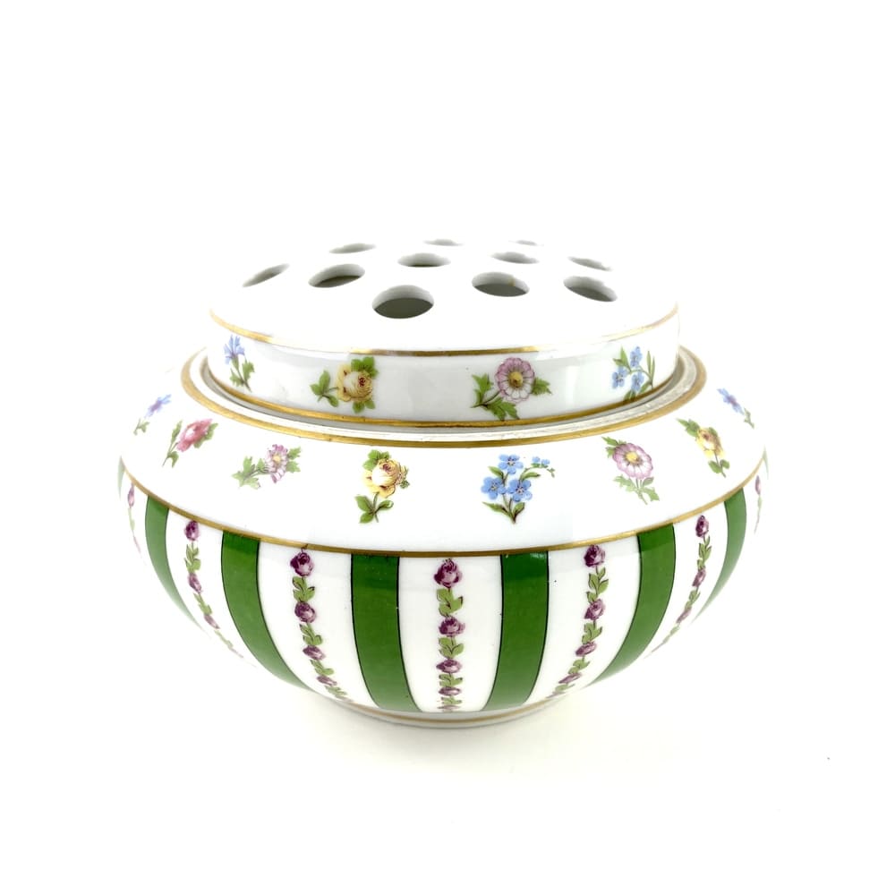 Pique fleurs porcelaine Limoges vintage et durable | Boutique Broc'Up