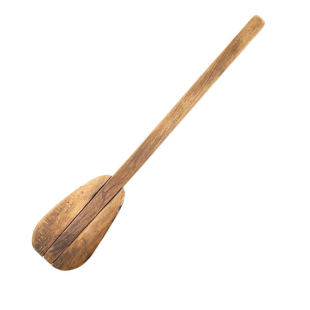 Grande spatule bois ancienne vintage et durable | Boutique Broc'Up