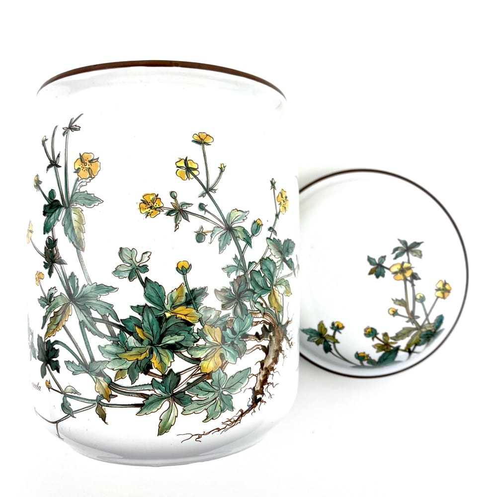 Grand pot porcelaine Villeroy et Boch vintage et durable | Boutique BrocUp