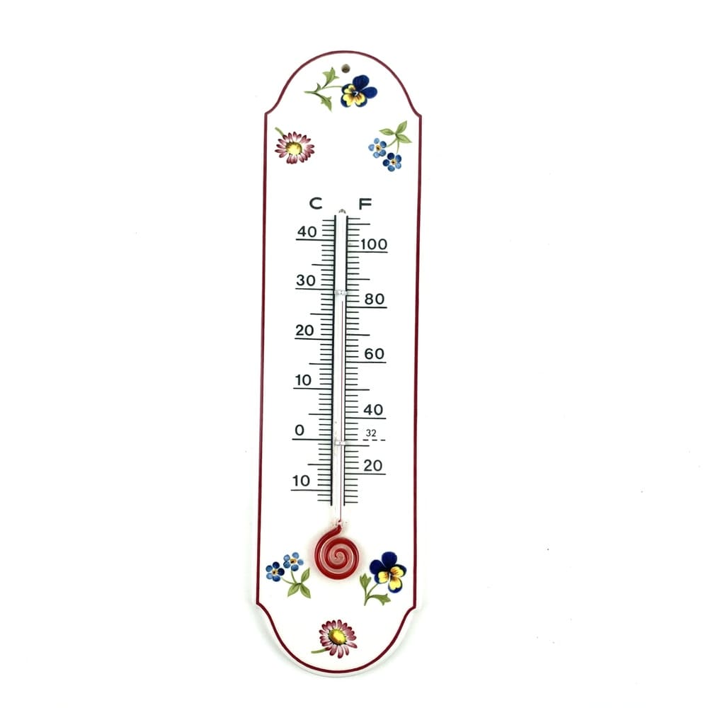 Thermomètre Petite Fleur Villeroy et Boch vintage et durable | Boutique Broc'Up
