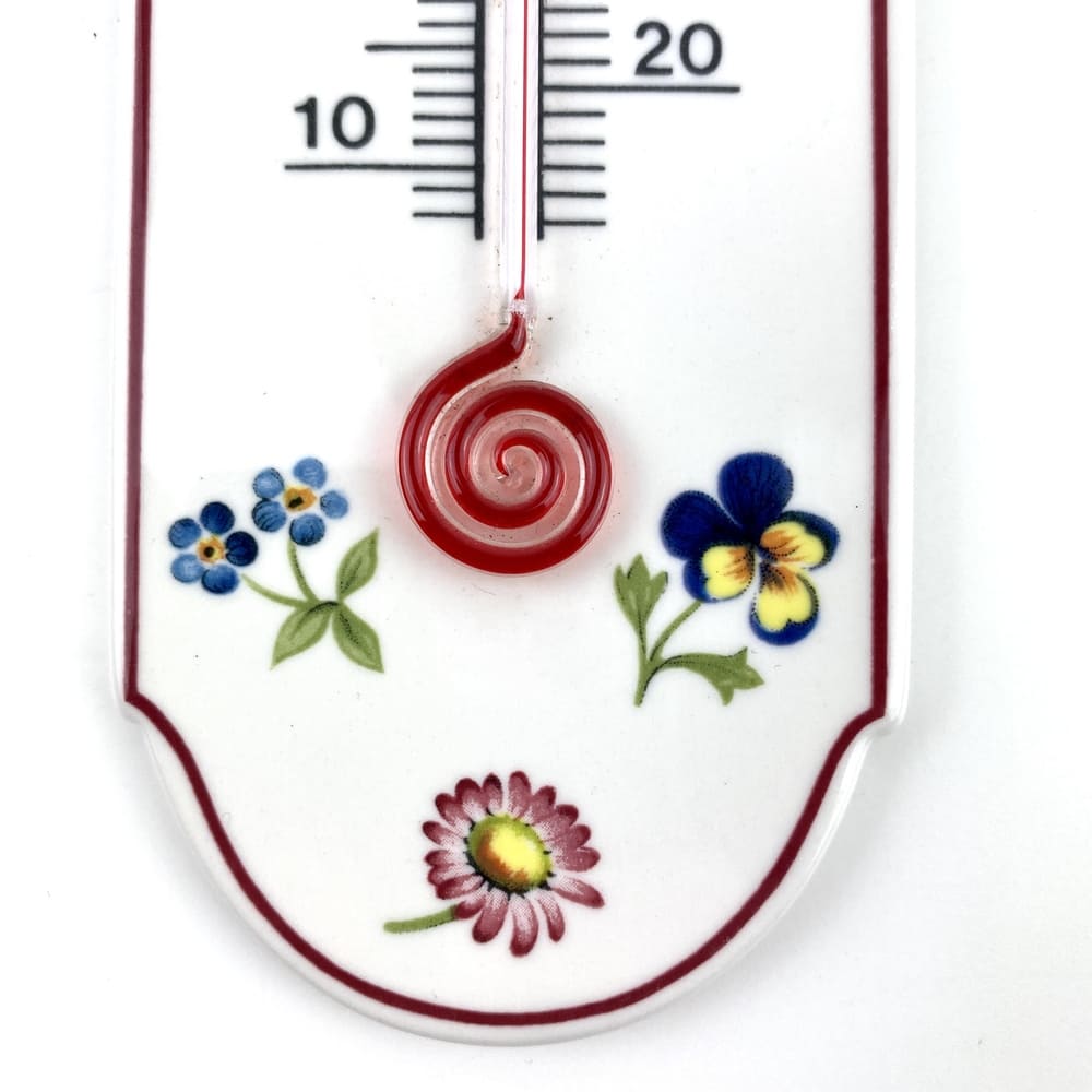 Thermomètre Petite Fleur Villeroy et Boch vintage et durable | Boutique BrocUp