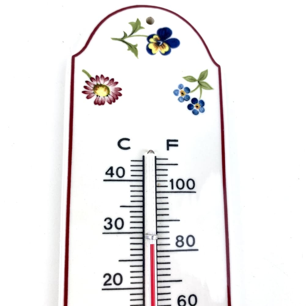Thermomètre Petite Fleur Villeroy et Boch vintage et durable | Boutique BrocUp