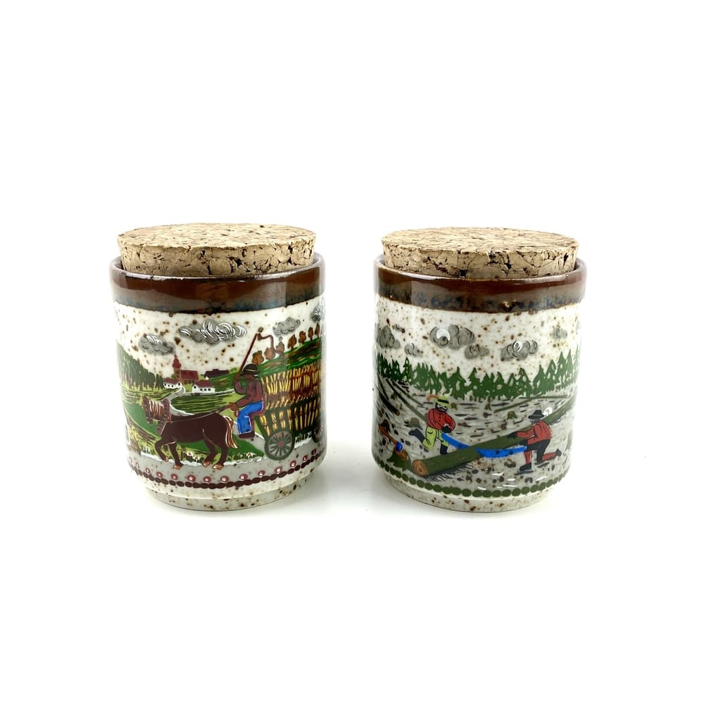 Pots épices grès de Bavière vintage et durable | Boutique Broc'Up