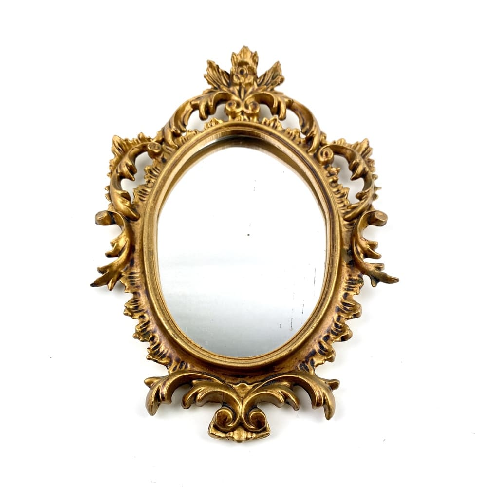 Petit miroir style Louis XV vintage et durable | Boutique BrocUp