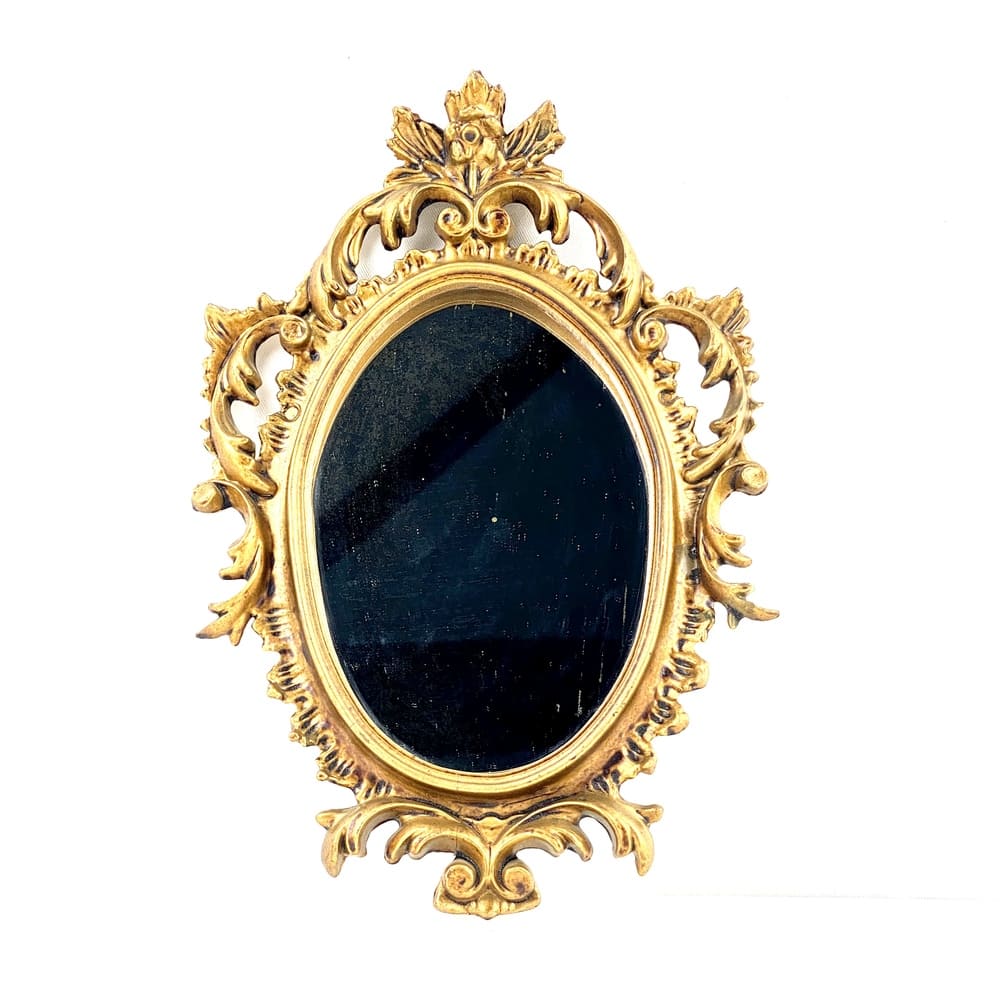 Petit miroir style Louis XV vintage et durable | Boutique Broc'Up
