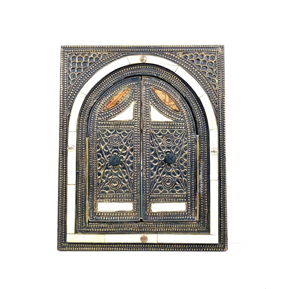 Miroir-fenêtre oriental vintage et durable | Boutique Broc'Up