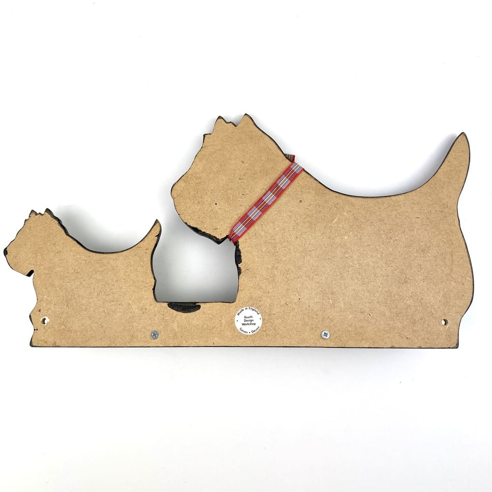 Porte-torchons chiens Westies vintage et durable | Boutique BrocUp