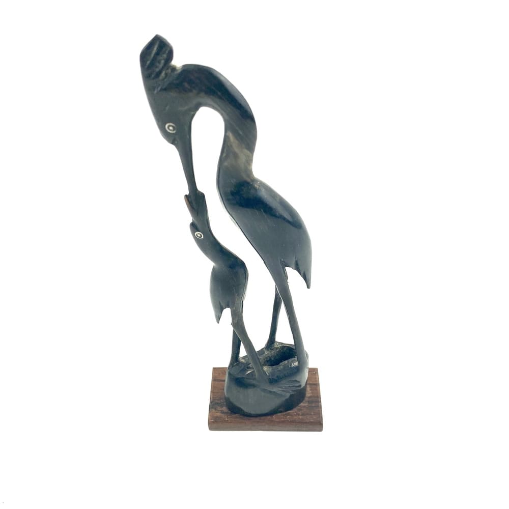 Sculpture oiseaux échassiers vintage et durable | Boutique BrocUp