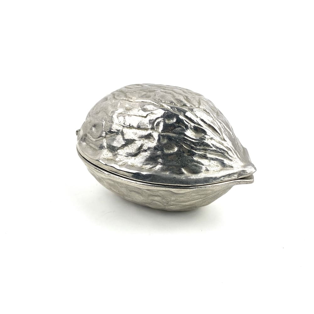 Casse-noix figuratif métal argenté vintage et durable | Boutique Broc'Up