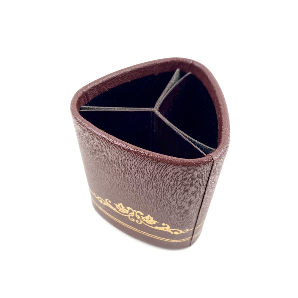 Pot à crayons cuir Le Tanneur vintage et durable | Boutique BrocUp