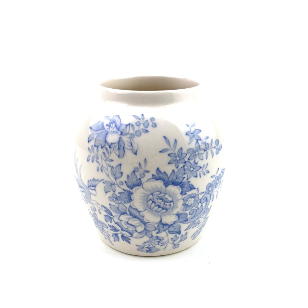 Vase rond anglais Mason’s vintage et durable | Boutique Broc'Up